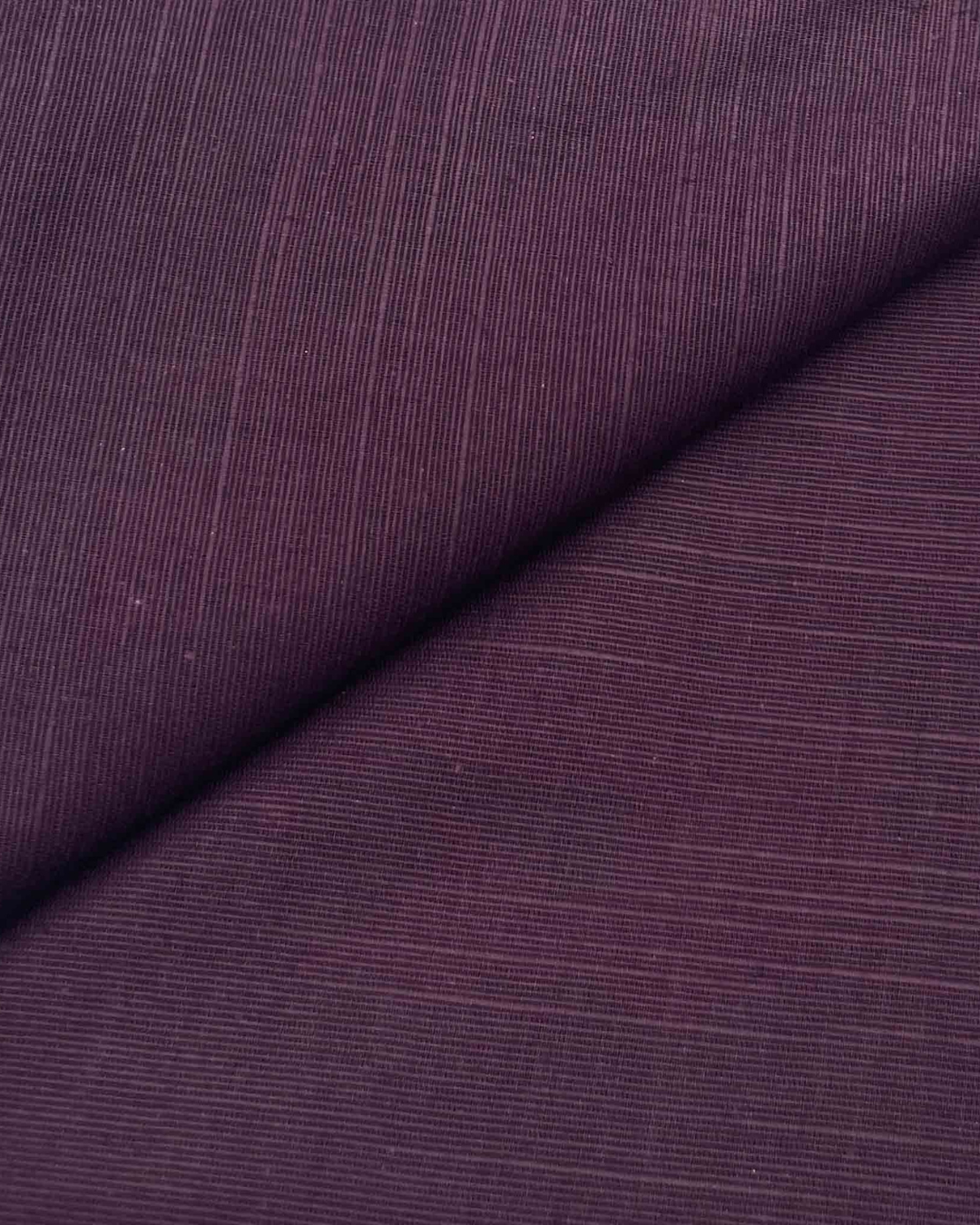 Slub Khaddar Plum purple