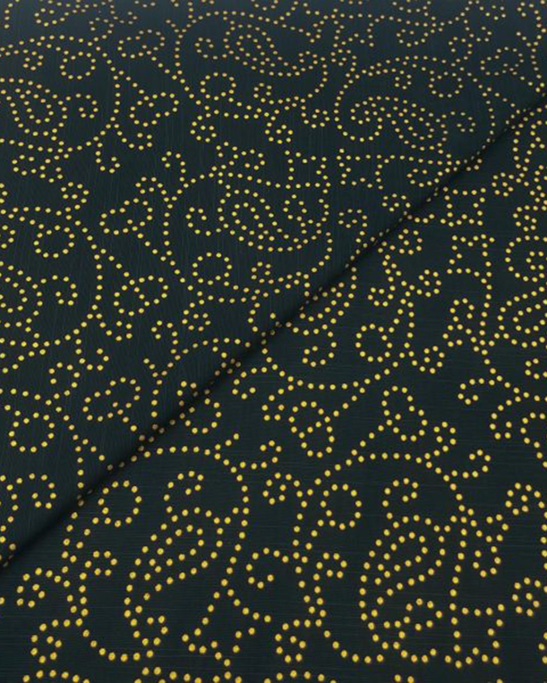 khaddar gold block print KGB003