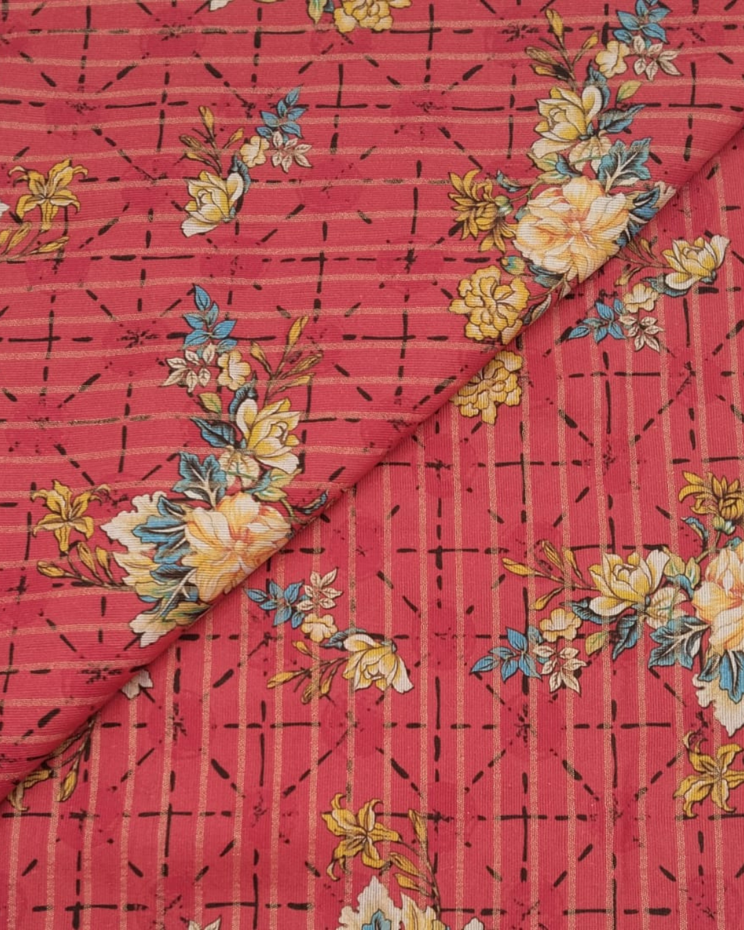 Printed Khaddar-PK1035. Rs250/yard
3yards shirt 750--- 5yards suit 1250