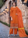 Narangi Aangan - 3 Piece