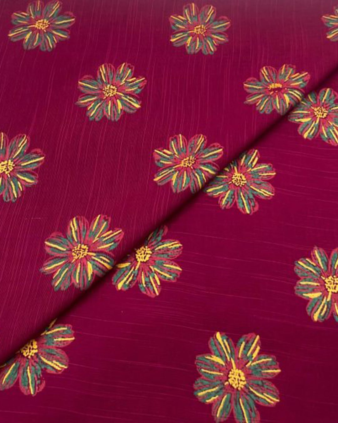 khaddar gold block print KGB016