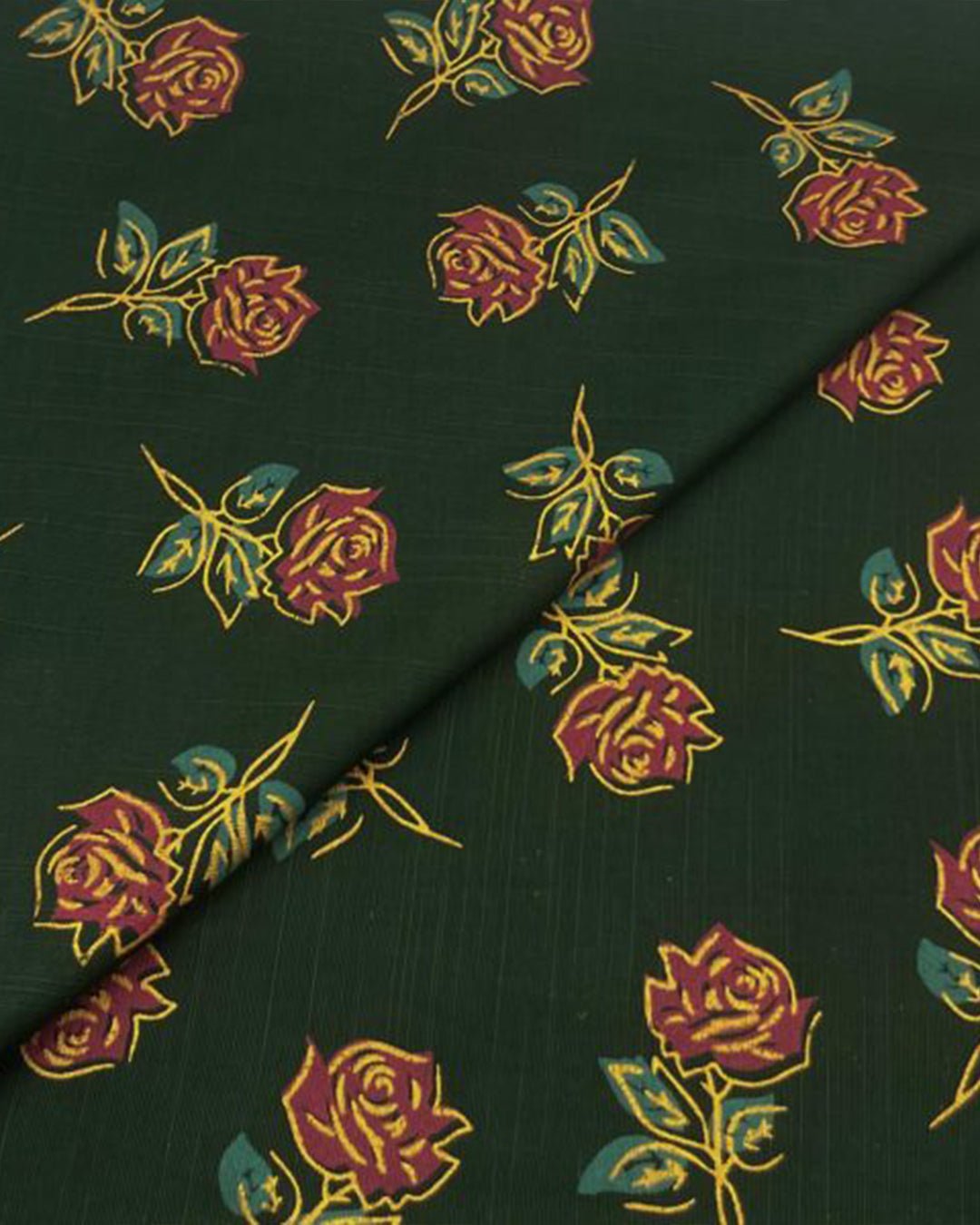 khaddar gold block print KGB015