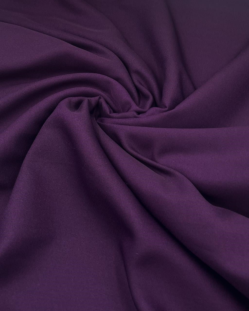 Georgette Wider Dark Purple GWY015