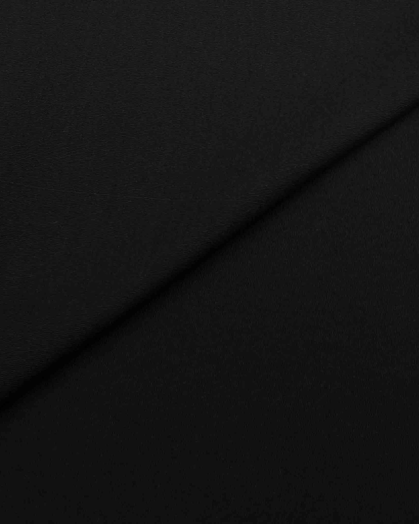 Premium Silk Karandi Jet Black