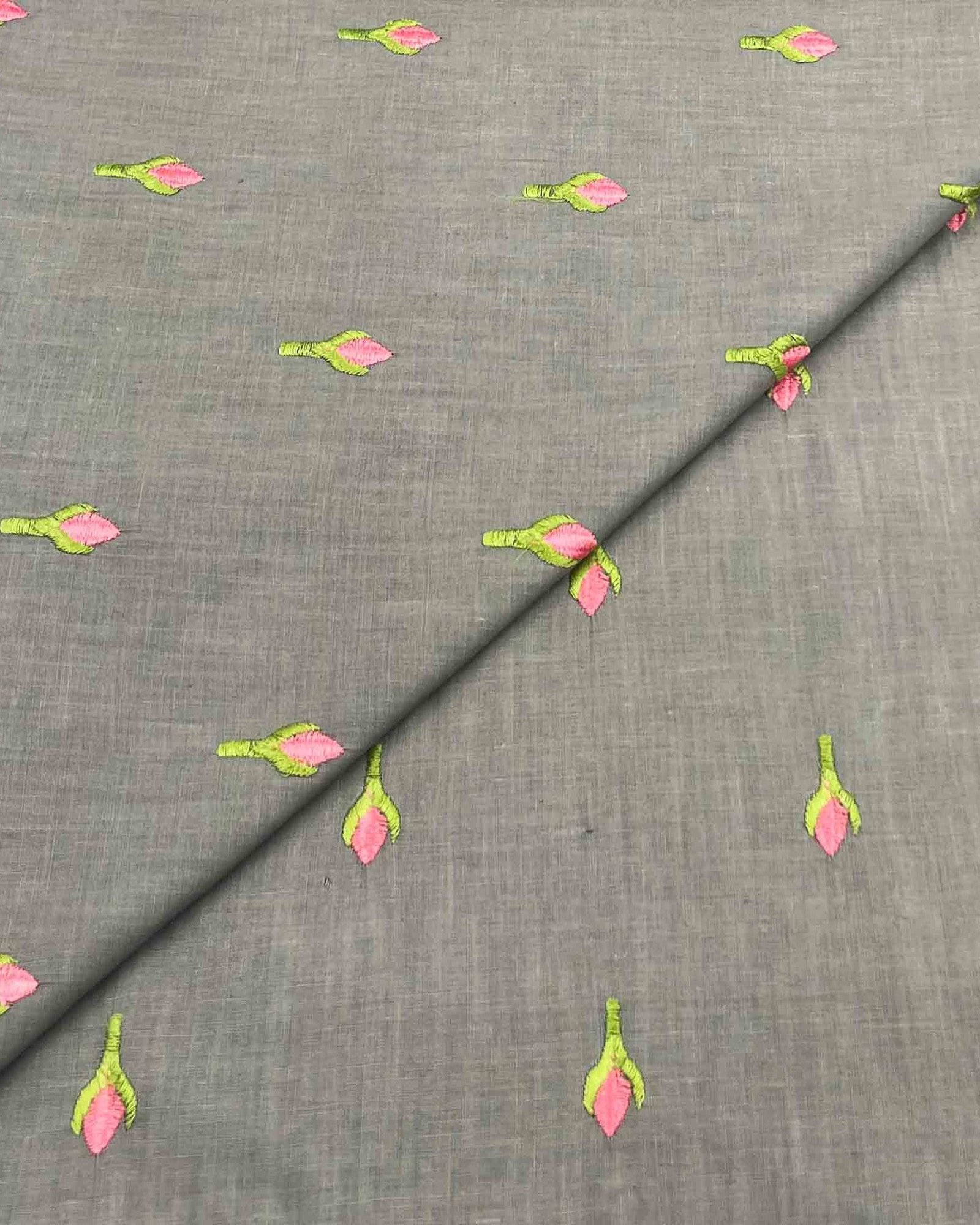 Cambric Cotton Embroidery D2C010
